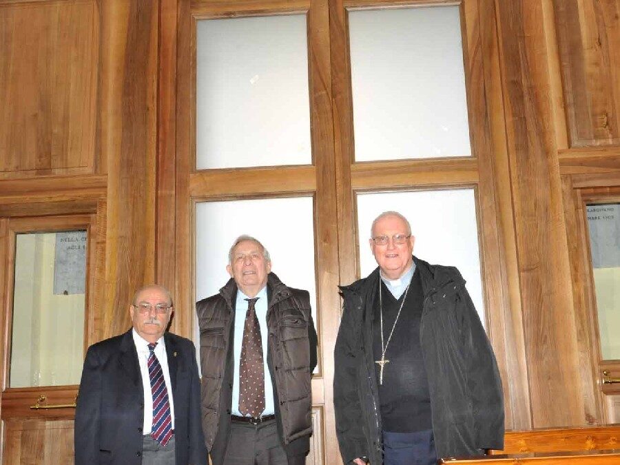 INAUGURATA LA BUSSOLA DELLA CHIESA DELLA STELLA