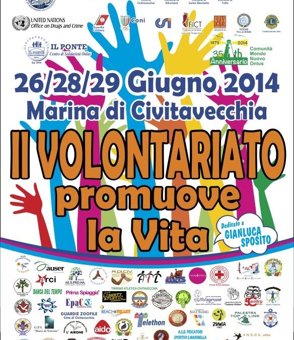TRE GIORNI DI FESTA IN ONORE DEL VOLONTARIATO